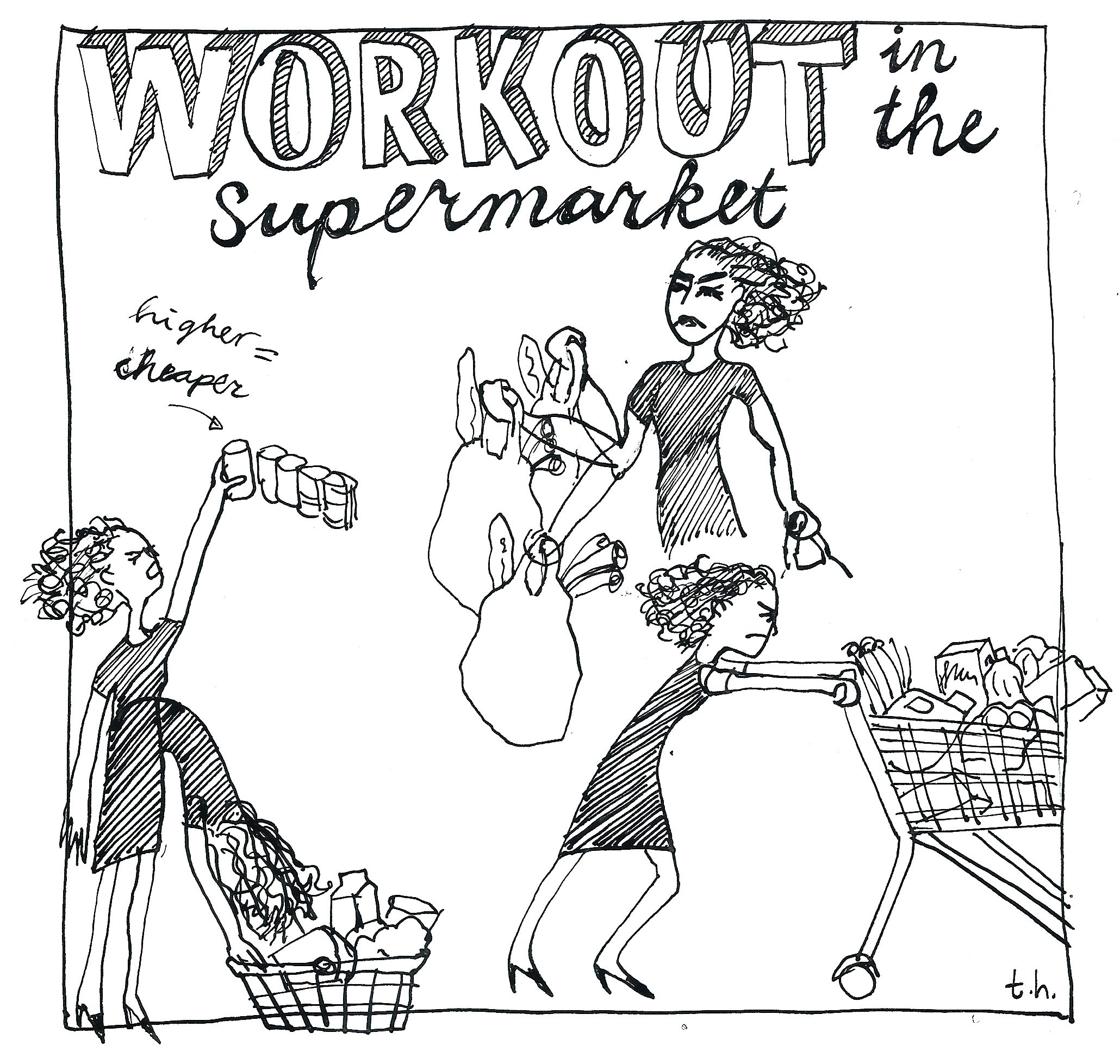 163_SUPERMARKET_theresa_tekening_moeder_illustratie